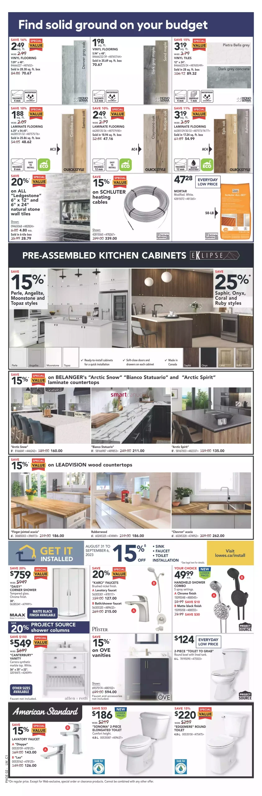 Lowe's Flyer for September 28 - October 4, 2023 (ON) this week 3