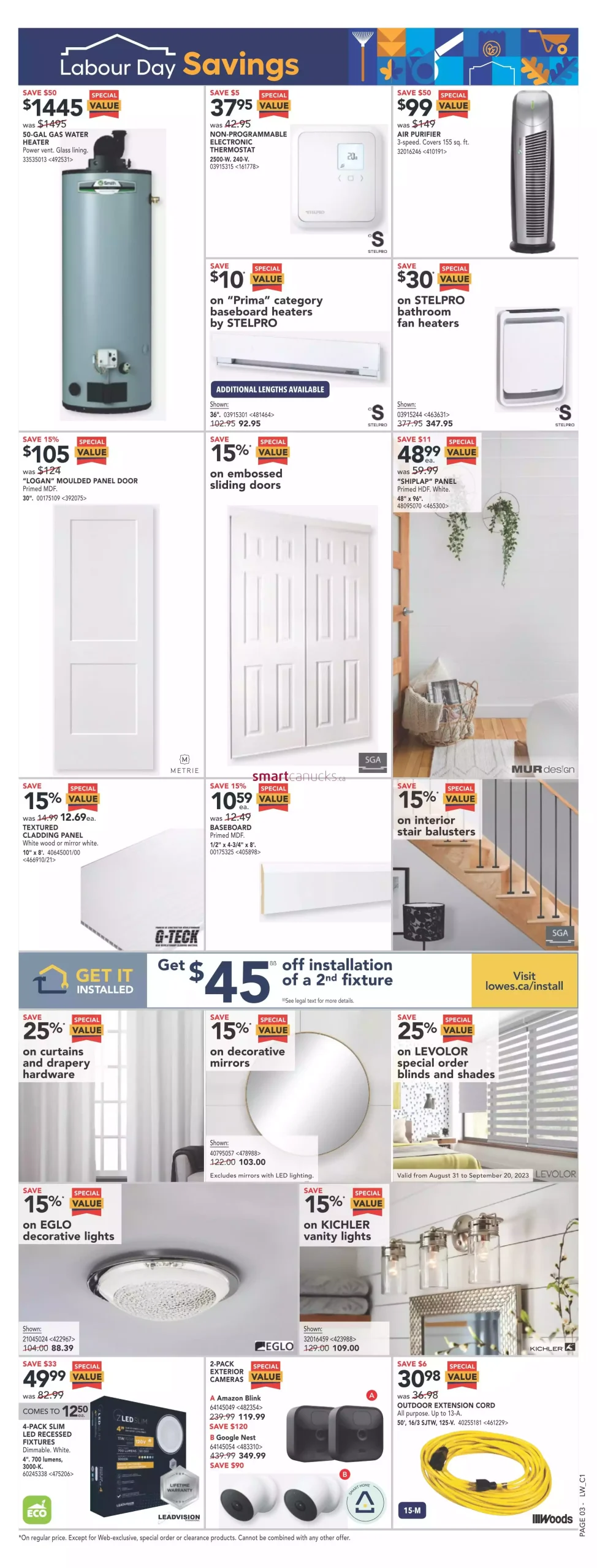 Lowe's Flyer for September 28 - October 4, 2023 (ON) this week 5