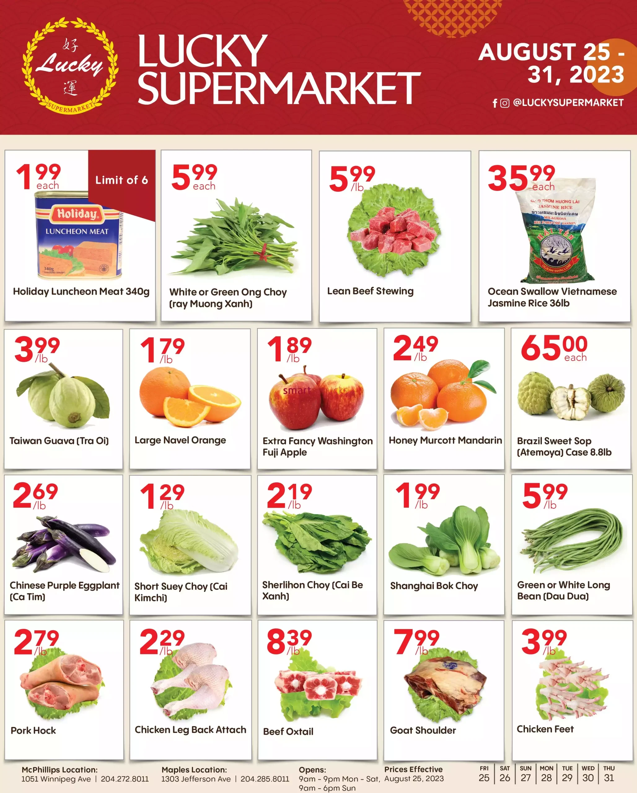 Lucky Supermarket Flyer September 29 - October 5, 2023 (Winnipeg) 1