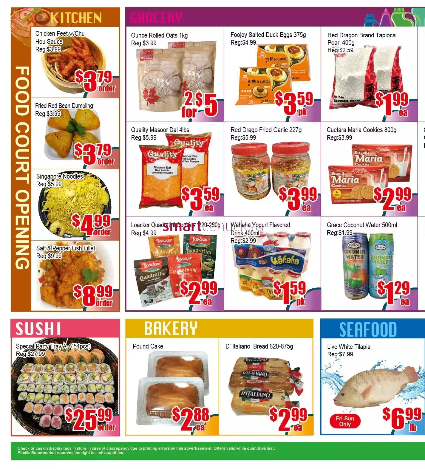 Pacific Fresh Food Market Flyer September 29 - October 5, 2023 (Pickering) 2