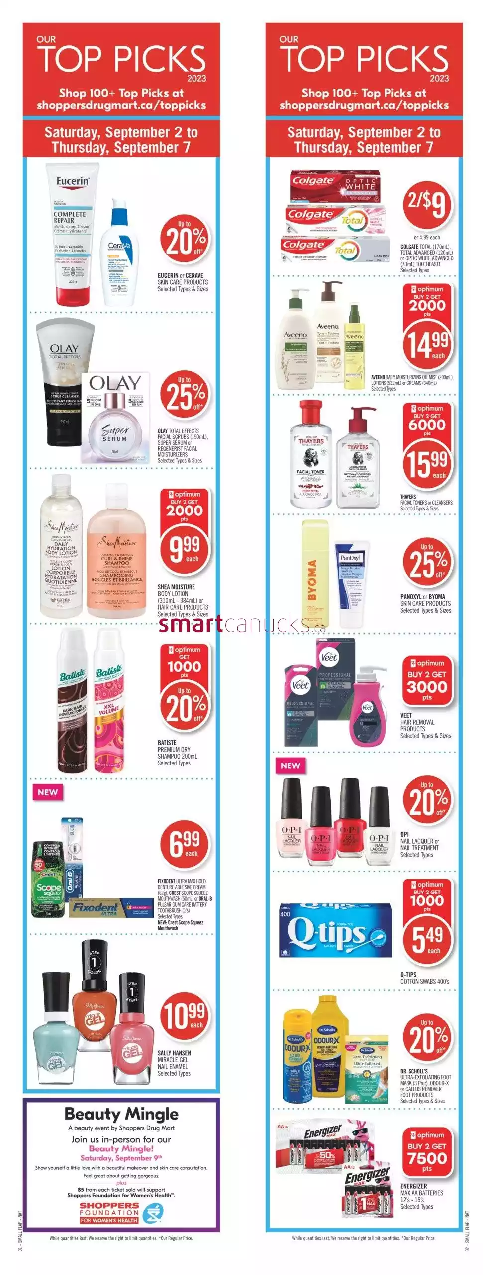 Shoppers Drug Mart Flyer September 30 - October 6, 2023 (Atlantic) 1